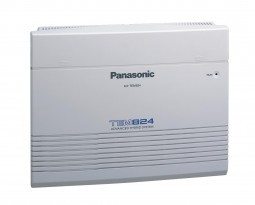 Офисная АТС Panasonic KX-TES824RU начальная емкость 6 городских   16 внуренних номеров